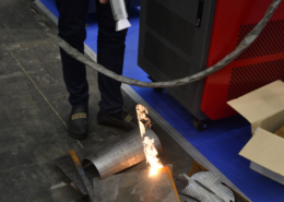 negocio de limpieza laser